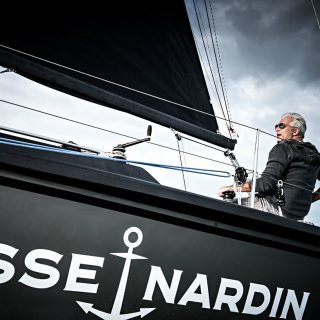 Vela code project with Dan Lenard on board Schia sailing boat