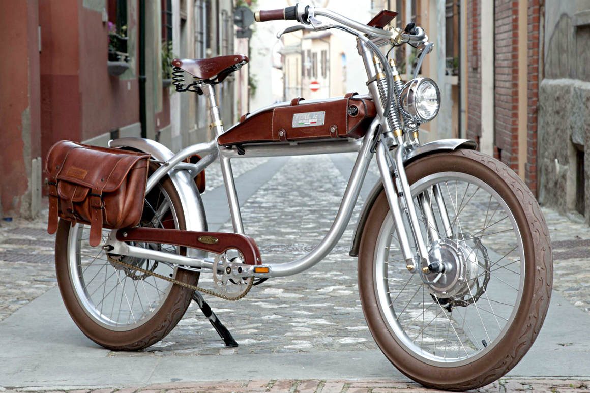 italjet electric bike Ascot model vintage in modernity