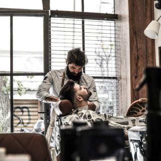 barber shop in Athens modern gentlemens club
