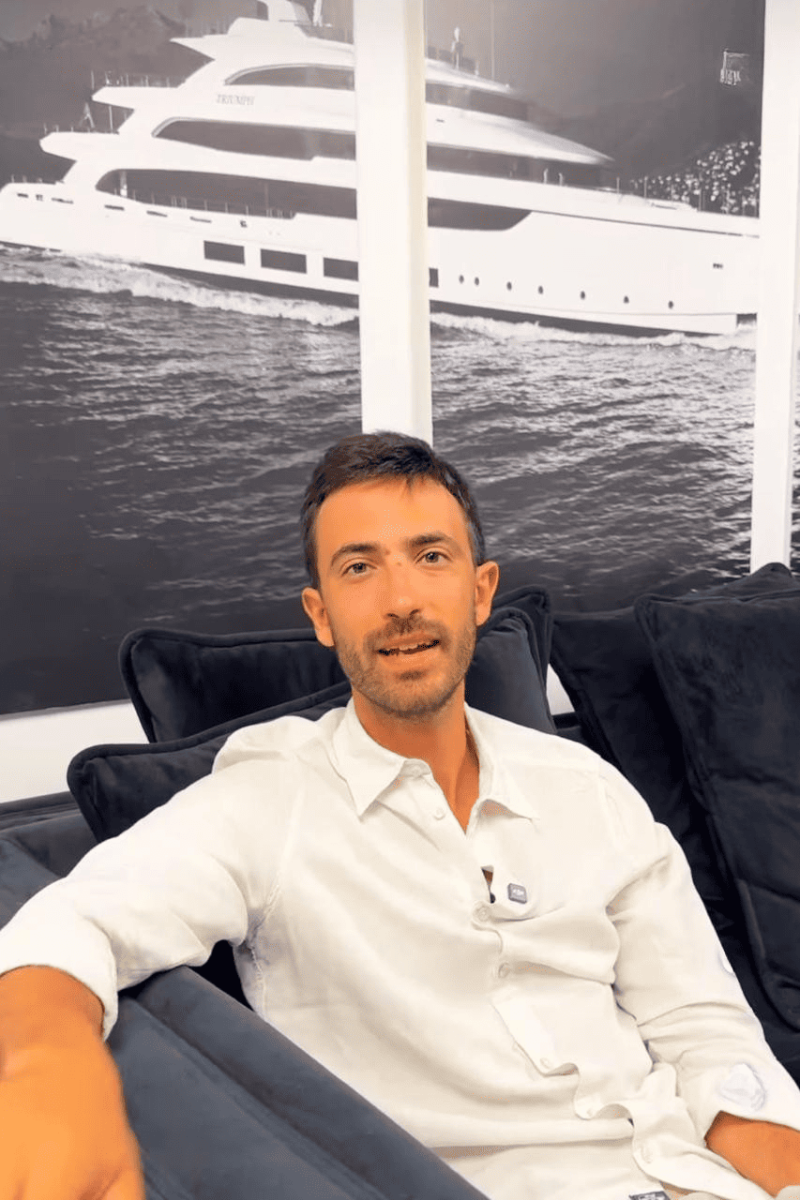 Francesco Orlando in Royal Yacht International