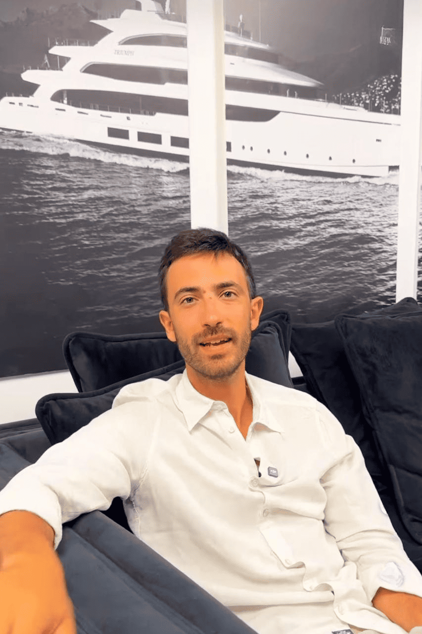Francesco Orlando in Royal Yacht International